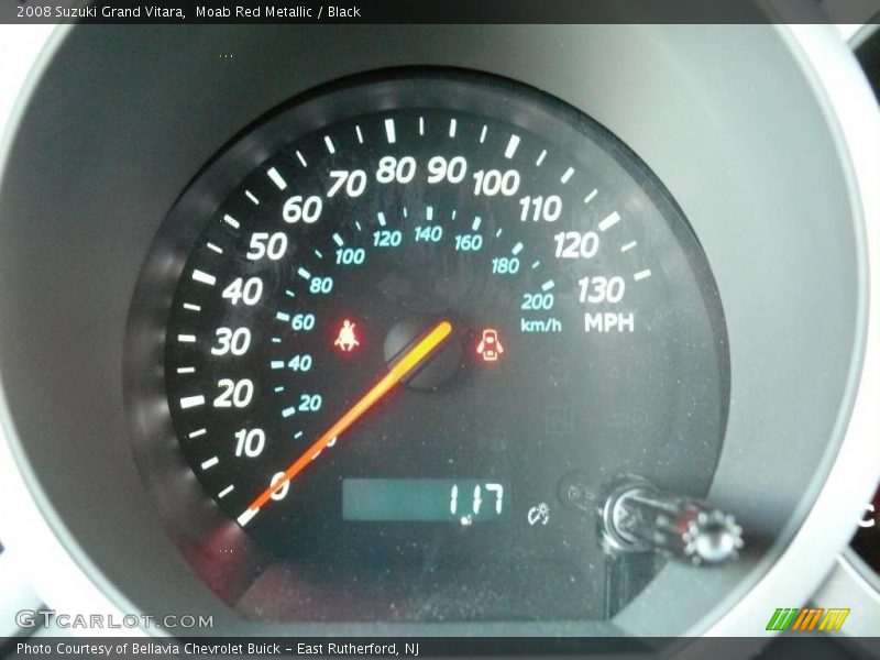 Moab Red Metallic / Black 2008 Suzuki Grand Vitara