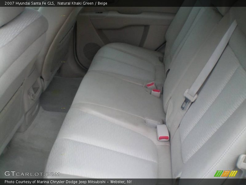 Natural Khaki Green / Beige 2007 Hyundai Santa Fe GLS