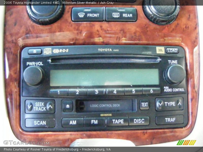 Millenium Silver Metallic / Ash Gray 2006 Toyota Highlander Limited 4WD