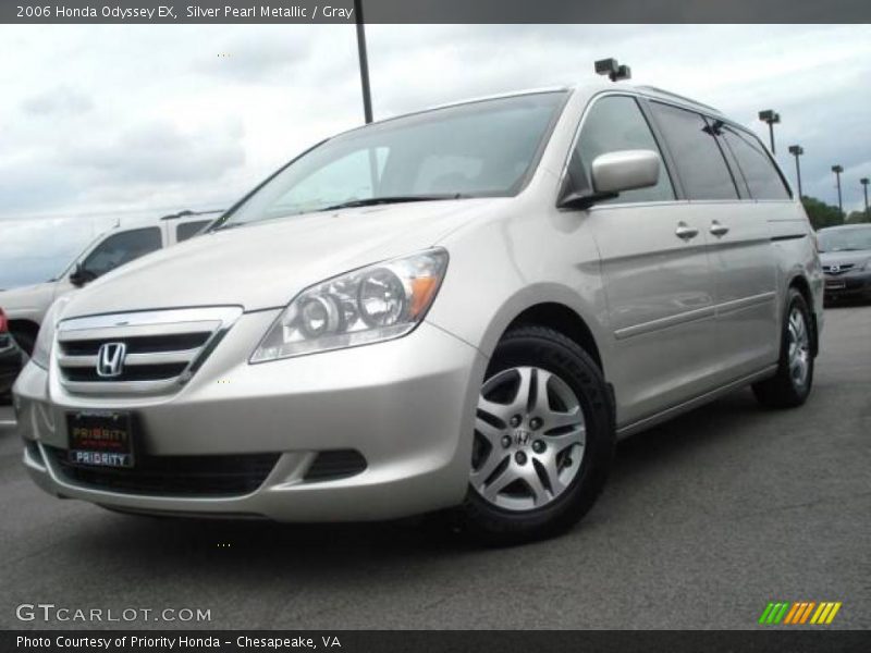 Silver Pearl Metallic / Gray 2006 Honda Odyssey EX
