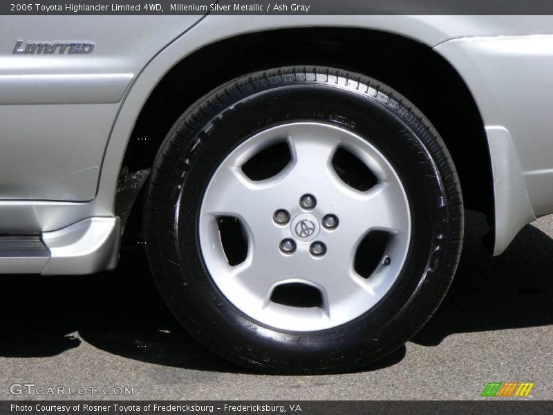 Millenium Silver Metallic / Ash Gray 2006 Toyota Highlander Limited 4WD