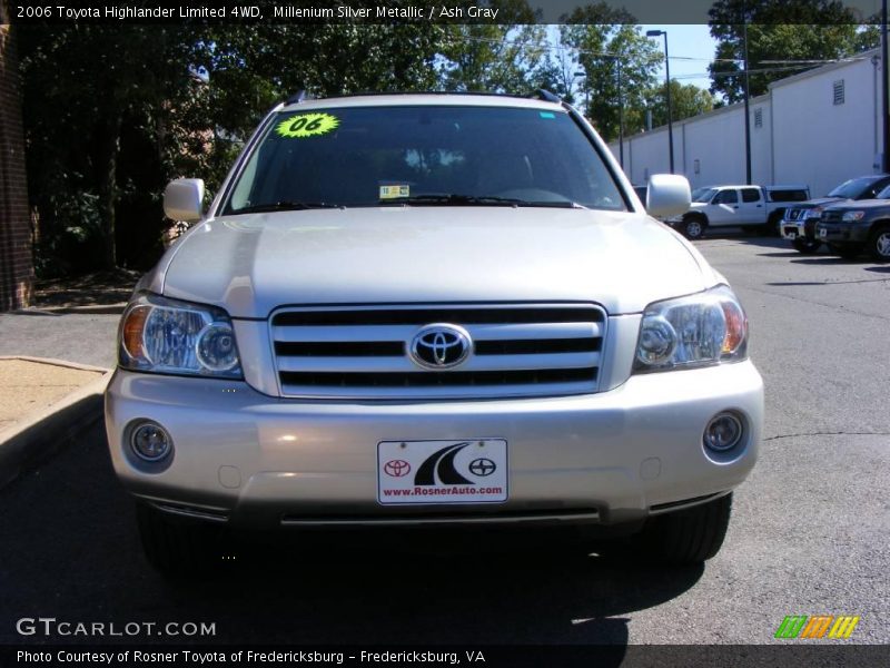 Millenium Silver Metallic / Ash Gray 2006 Toyota Highlander Limited 4WD