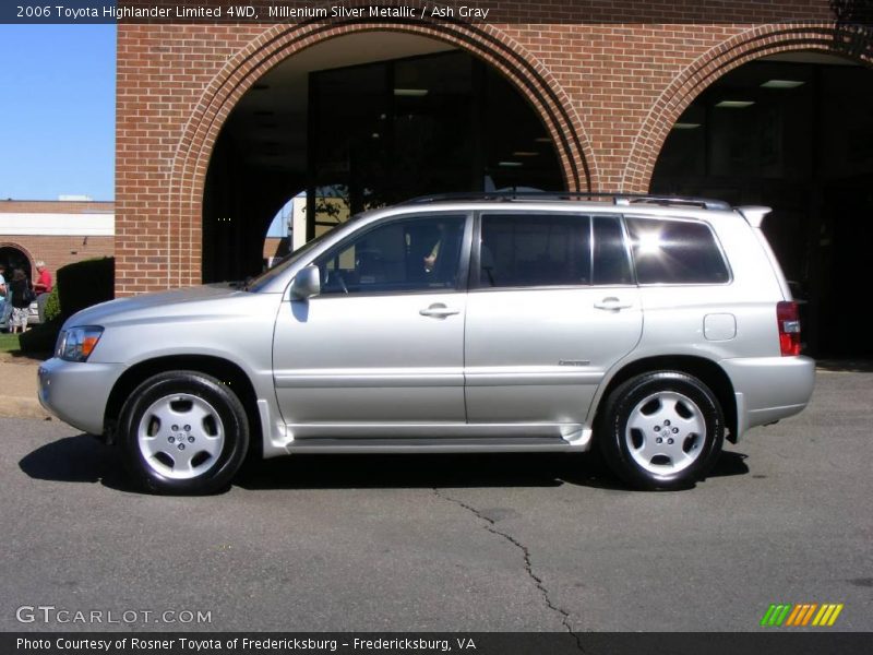 Millenium Silver Metallic / Ash Gray 2006 Toyota Highlander Limited 4WD