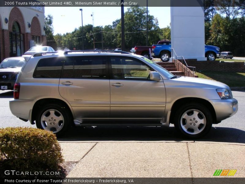 Millenium Silver Metallic / Ash Gray 2006 Toyota Highlander Limited 4WD