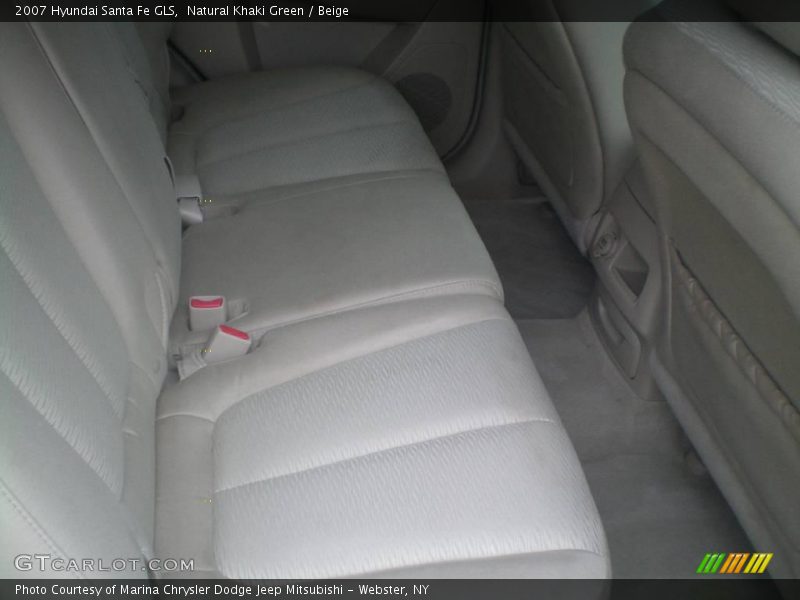 Natural Khaki Green / Beige 2007 Hyundai Santa Fe GLS