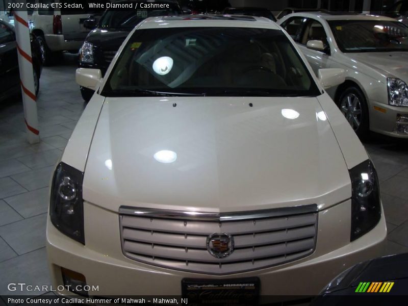 White Diamond / Cashmere 2007 Cadillac CTS Sedan