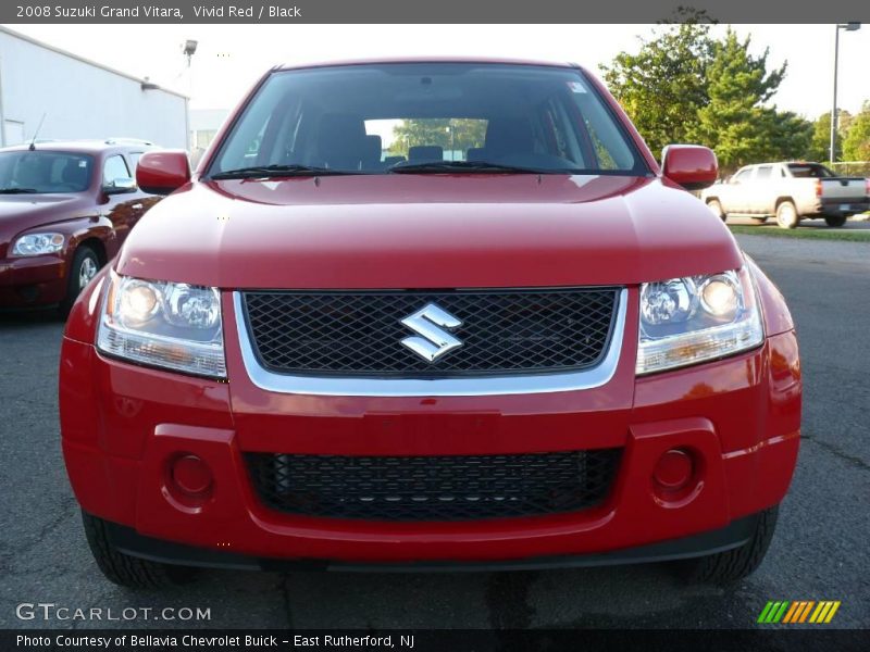 Vivid Red / Black 2008 Suzuki Grand Vitara