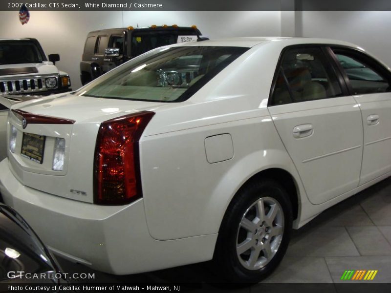 White Diamond / Cashmere 2007 Cadillac CTS Sedan