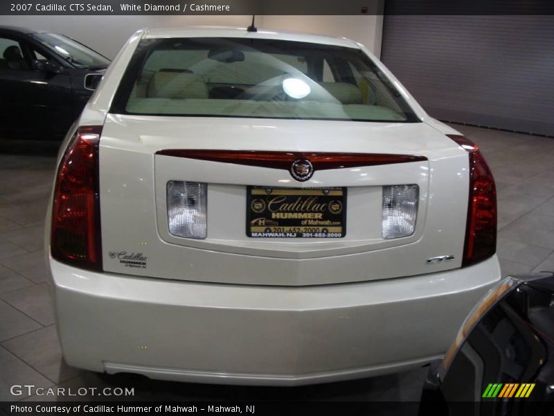 White Diamond / Cashmere 2007 Cadillac CTS Sedan