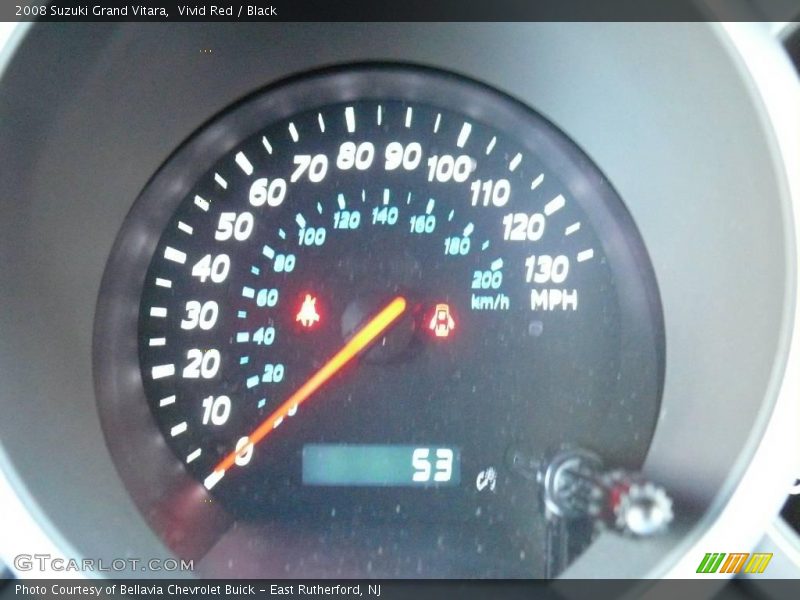 Vivid Red / Black 2008 Suzuki Grand Vitara