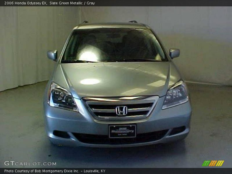 Slate Green Metallic / Gray 2006 Honda Odyssey EX