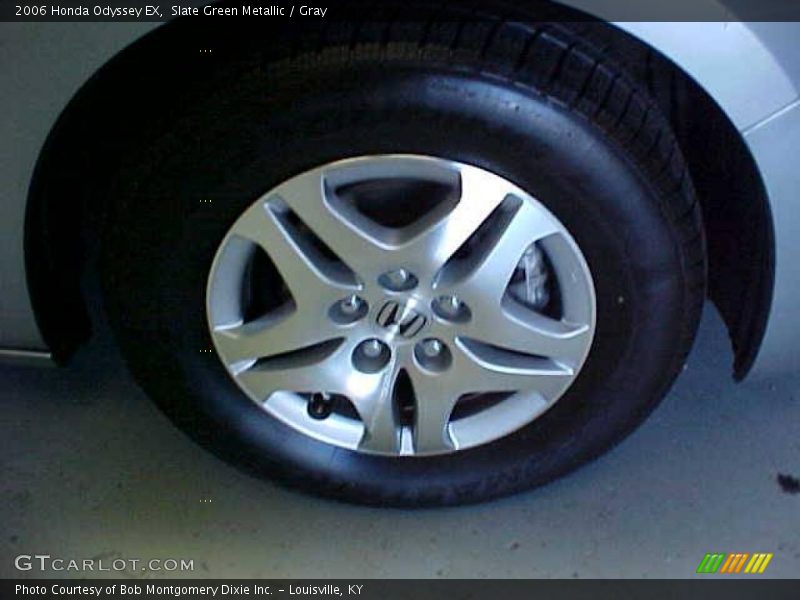 Slate Green Metallic / Gray 2006 Honda Odyssey EX