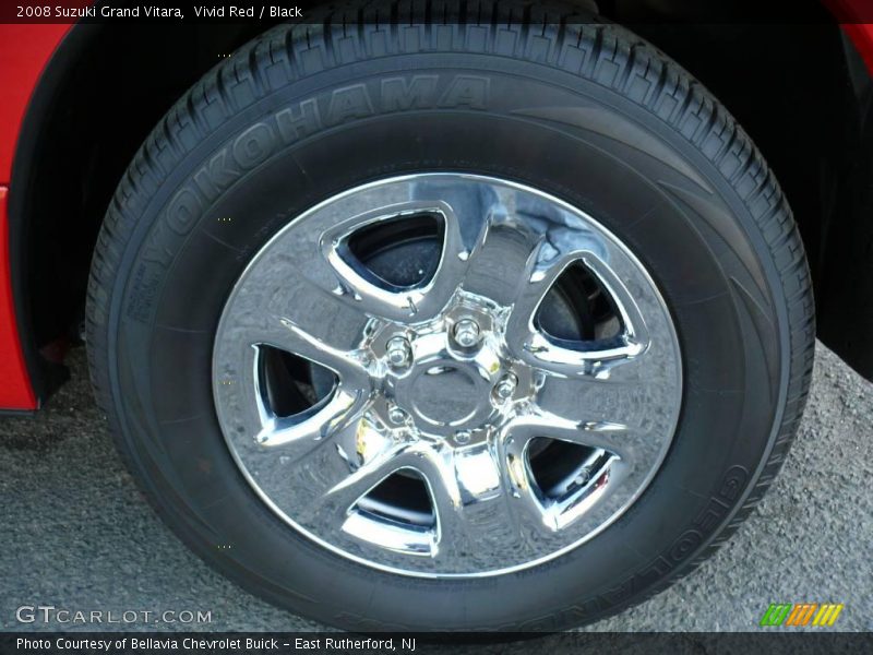 Vivid Red / Black 2008 Suzuki Grand Vitara