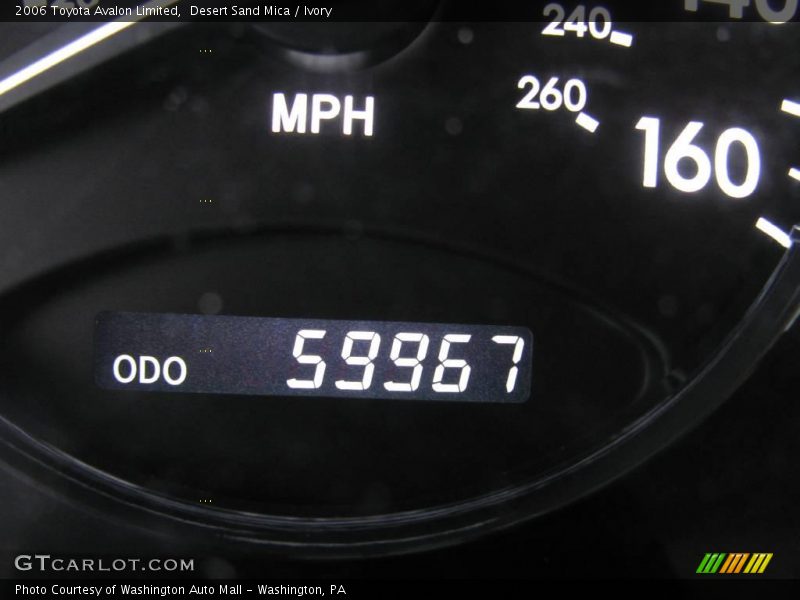 Desert Sand Mica / Ivory 2006 Toyota Avalon Limited