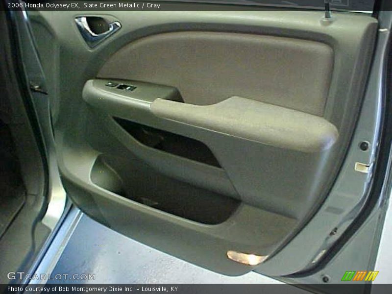 Slate Green Metallic / Gray 2006 Honda Odyssey EX