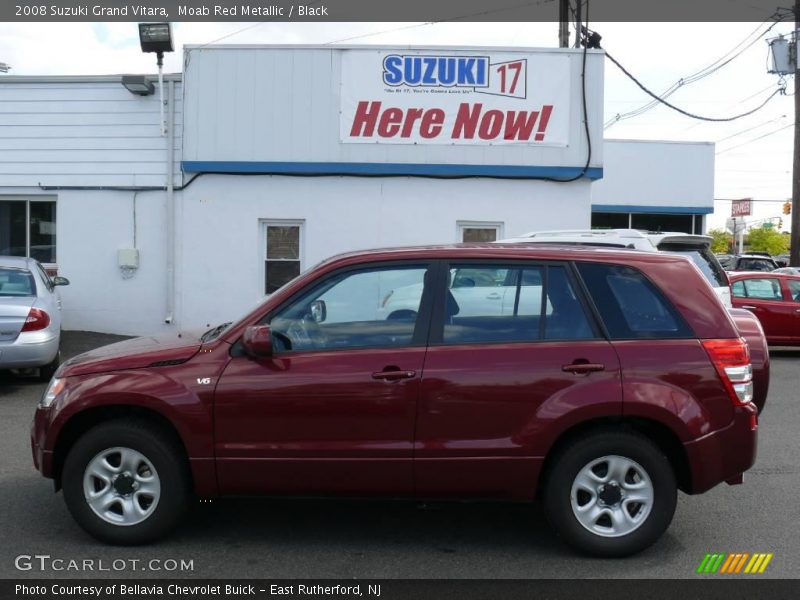 Moab Red Metallic / Black 2008 Suzuki Grand Vitara