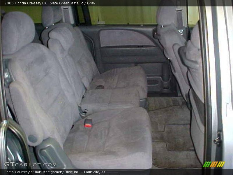 Slate Green Metallic / Gray 2006 Honda Odyssey EX