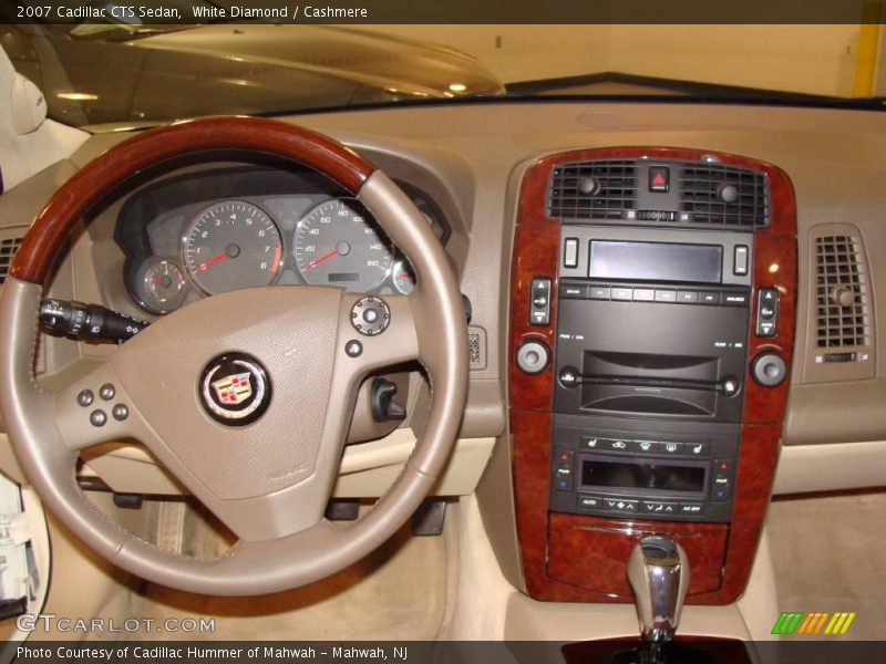 White Diamond / Cashmere 2007 Cadillac CTS Sedan