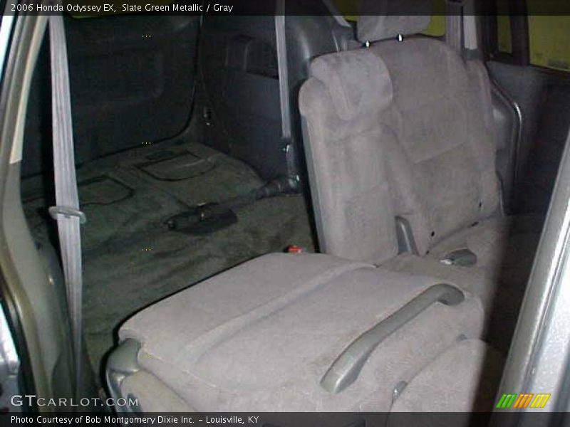 Slate Green Metallic / Gray 2006 Honda Odyssey EX