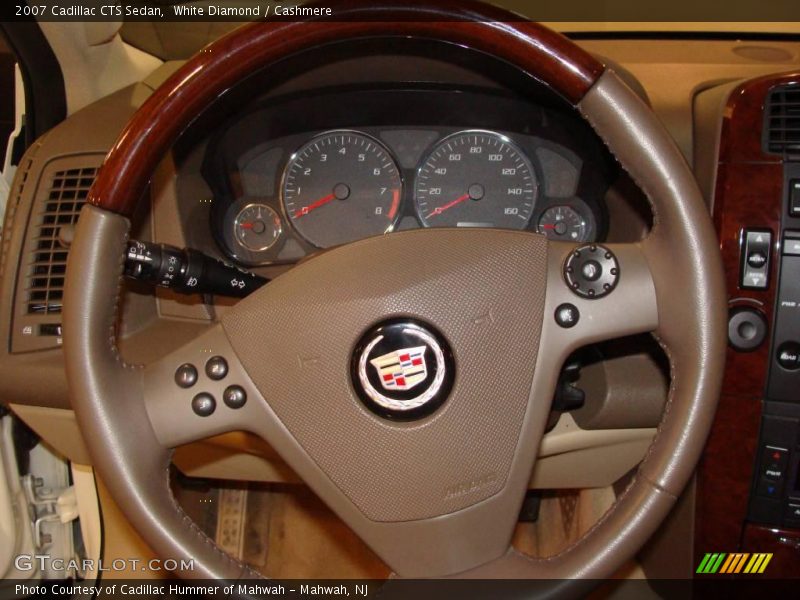 White Diamond / Cashmere 2007 Cadillac CTS Sedan
