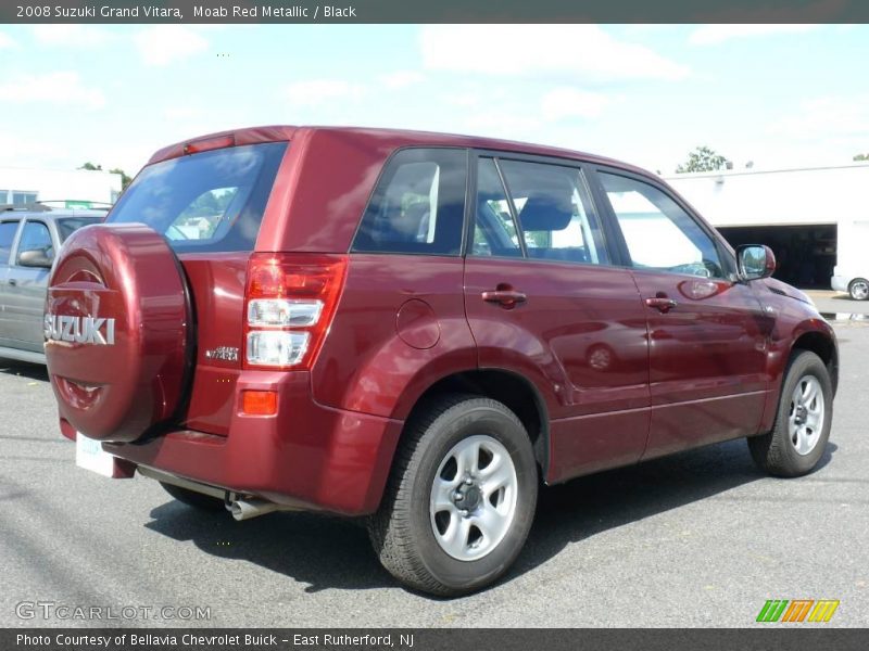 Moab Red Metallic / Black 2008 Suzuki Grand Vitara