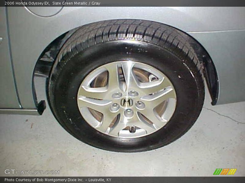 Slate Green Metallic / Gray 2006 Honda Odyssey EX