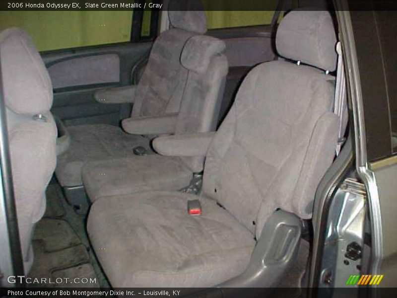 Slate Green Metallic / Gray 2006 Honda Odyssey EX