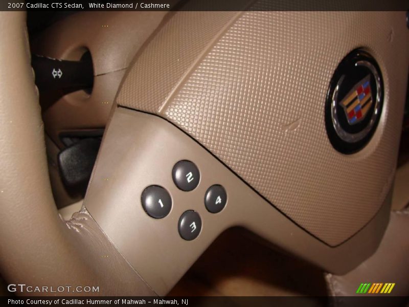 White Diamond / Cashmere 2007 Cadillac CTS Sedan