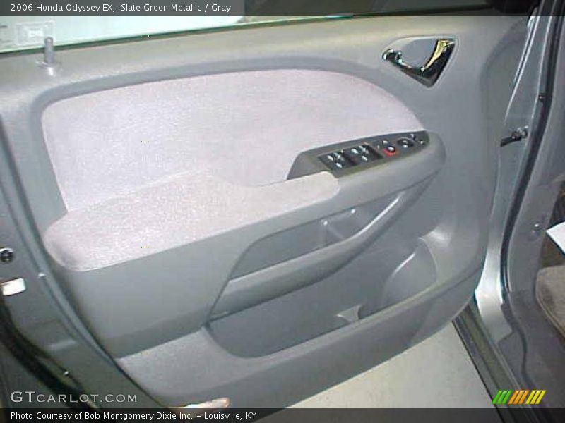 Slate Green Metallic / Gray 2006 Honda Odyssey EX