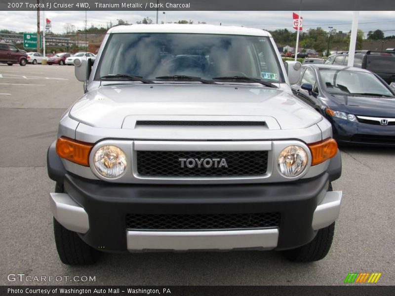 Titanium Metallic / Dark Charcoal 2007 Toyota FJ Cruiser 4WD