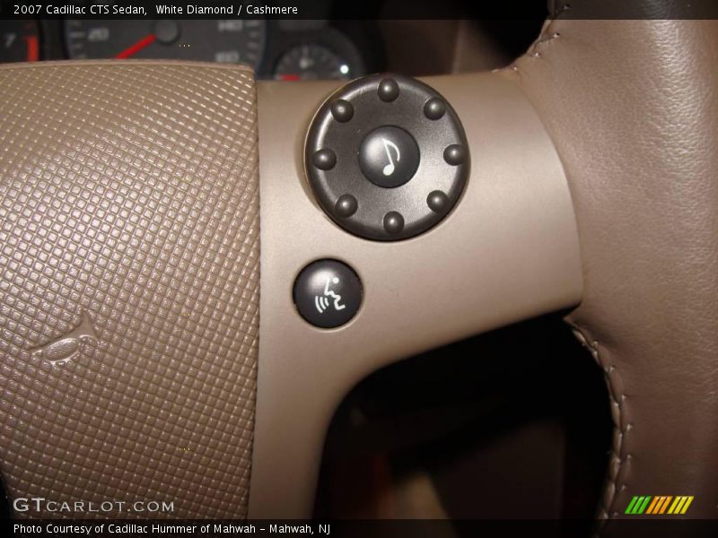 White Diamond / Cashmere 2007 Cadillac CTS Sedan