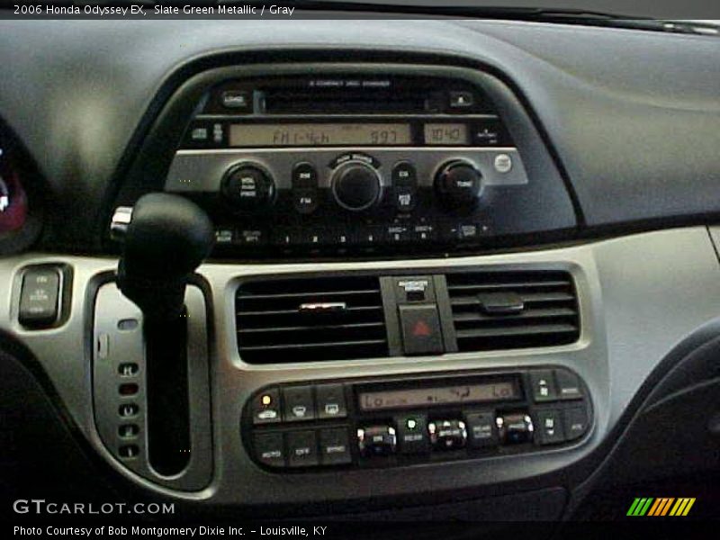 Slate Green Metallic / Gray 2006 Honda Odyssey EX
