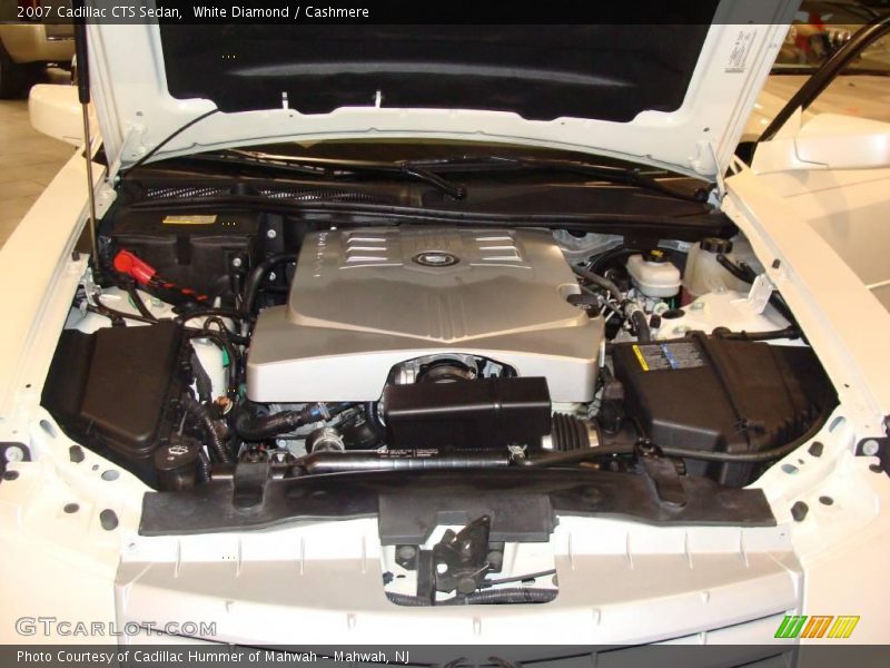 White Diamond / Cashmere 2007 Cadillac CTS Sedan
