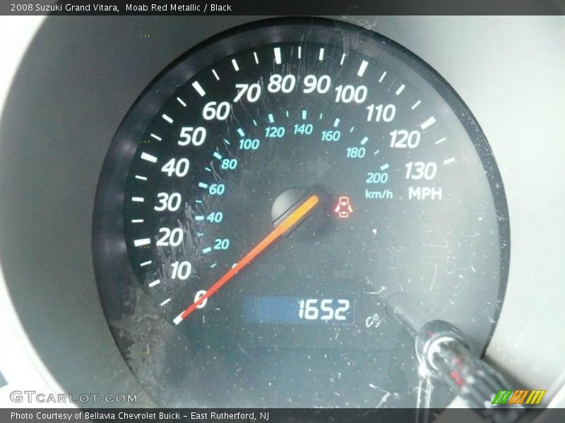 Moab Red Metallic / Black 2008 Suzuki Grand Vitara