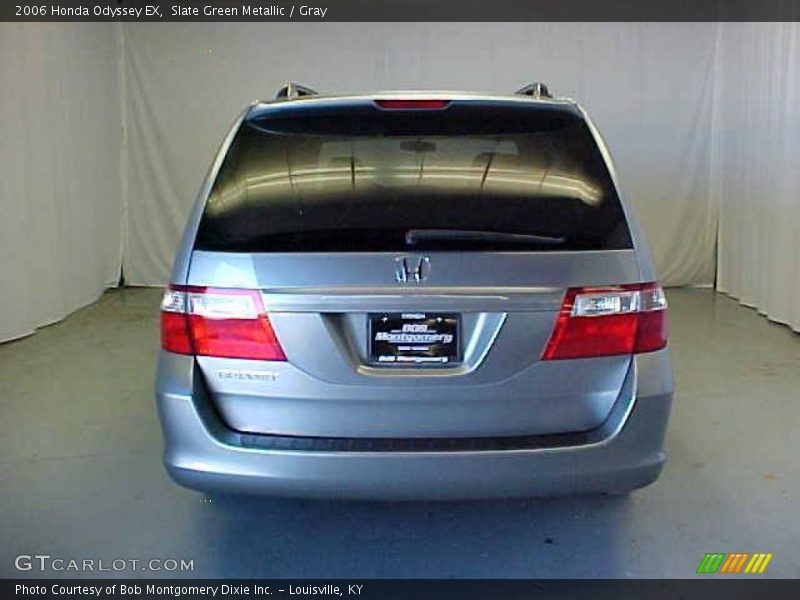 Slate Green Metallic / Gray 2006 Honda Odyssey EX