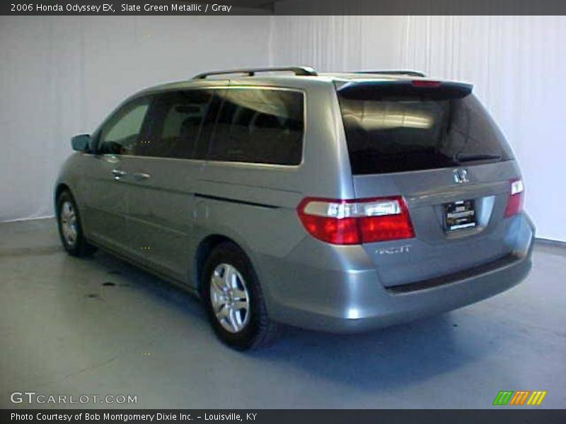 Slate Green Metallic / Gray 2006 Honda Odyssey EX