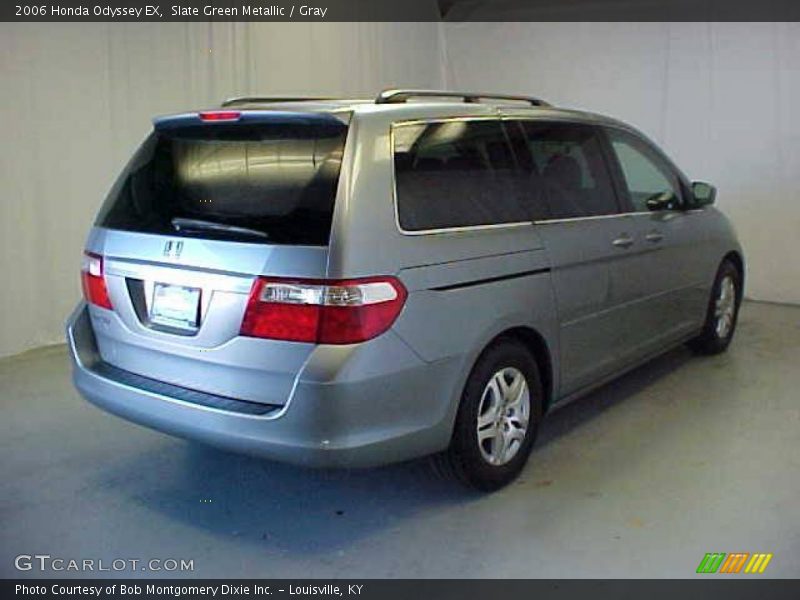 Slate Green Metallic / Gray 2006 Honda Odyssey EX