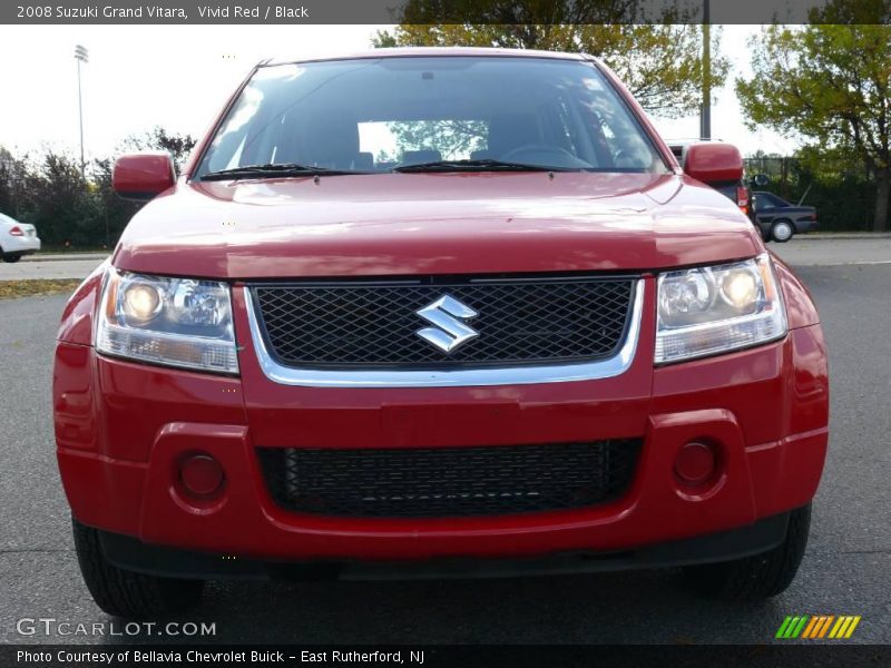 Vivid Red / Black 2008 Suzuki Grand Vitara