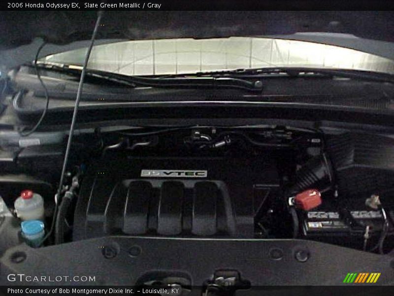 Slate Green Metallic / Gray 2006 Honda Odyssey EX