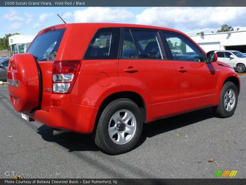 Vivid Red / Black 2008 Suzuki Grand Vitara