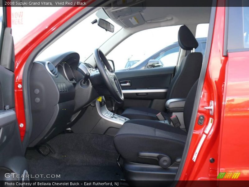 Vivid Red / Black 2008 Suzuki Grand Vitara