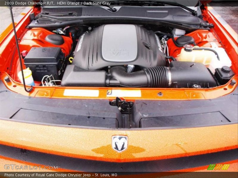 HEMI Orange / Dark Slate Gray 2009 Dodge Challenger R/T