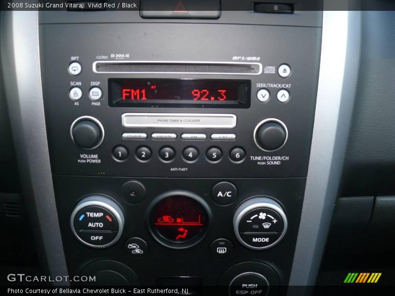 Vivid Red / Black 2008 Suzuki Grand Vitara