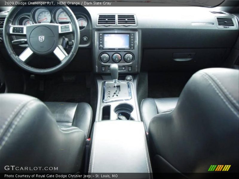 HEMI Orange / Dark Slate Gray 2009 Dodge Challenger R/T