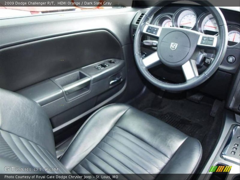 HEMI Orange / Dark Slate Gray 2009 Dodge Challenger R/T