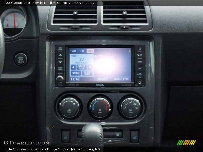 HEMI Orange / Dark Slate Gray 2009 Dodge Challenger R/T