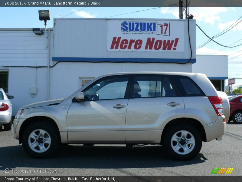 Sandstorm Metallic / Black 2008 Suzuki Grand Vitara