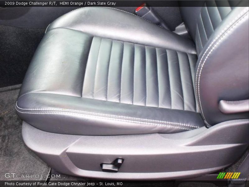 HEMI Orange / Dark Slate Gray 2009 Dodge Challenger R/T