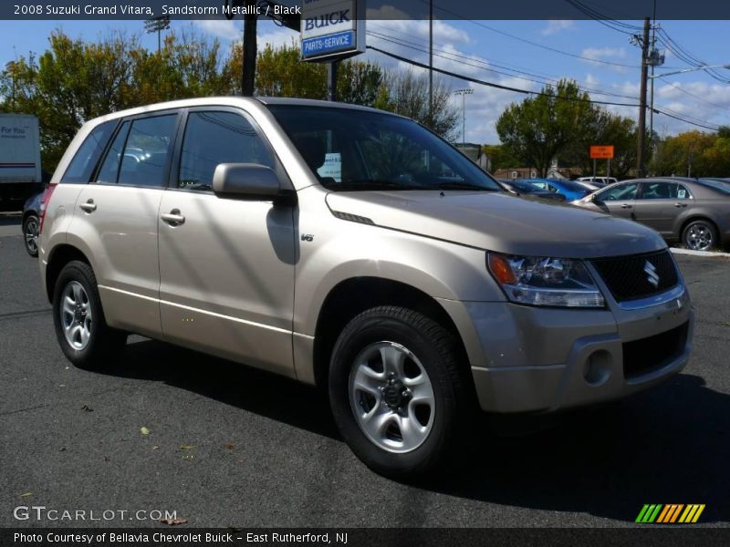 Sandstorm Metallic / Black 2008 Suzuki Grand Vitara