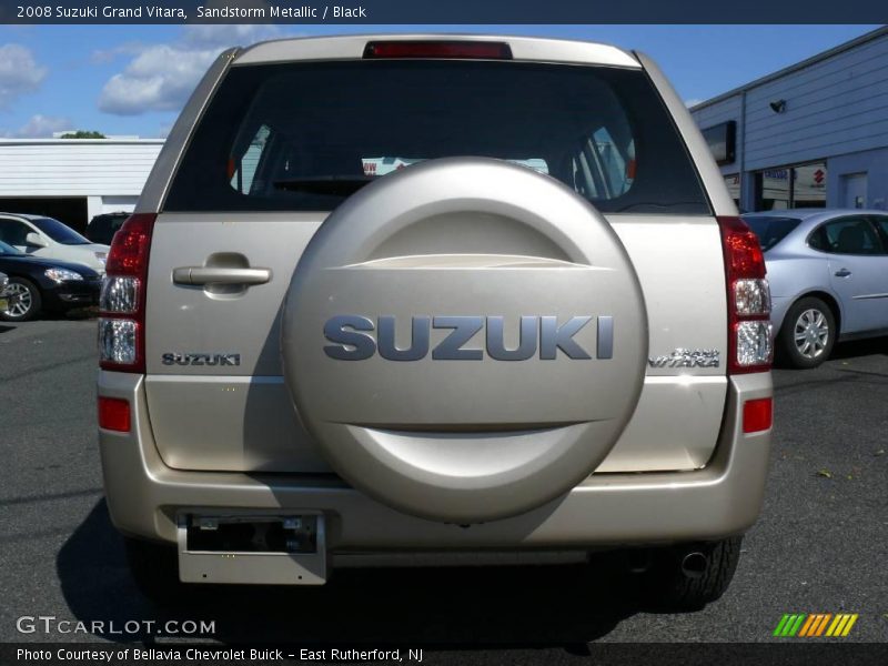 Sandstorm Metallic / Black 2008 Suzuki Grand Vitara